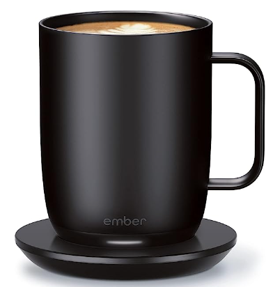 Ember Temperature Control Smart Mug 2, 14 Oz, App-Controlled Heated Coffee Mug black